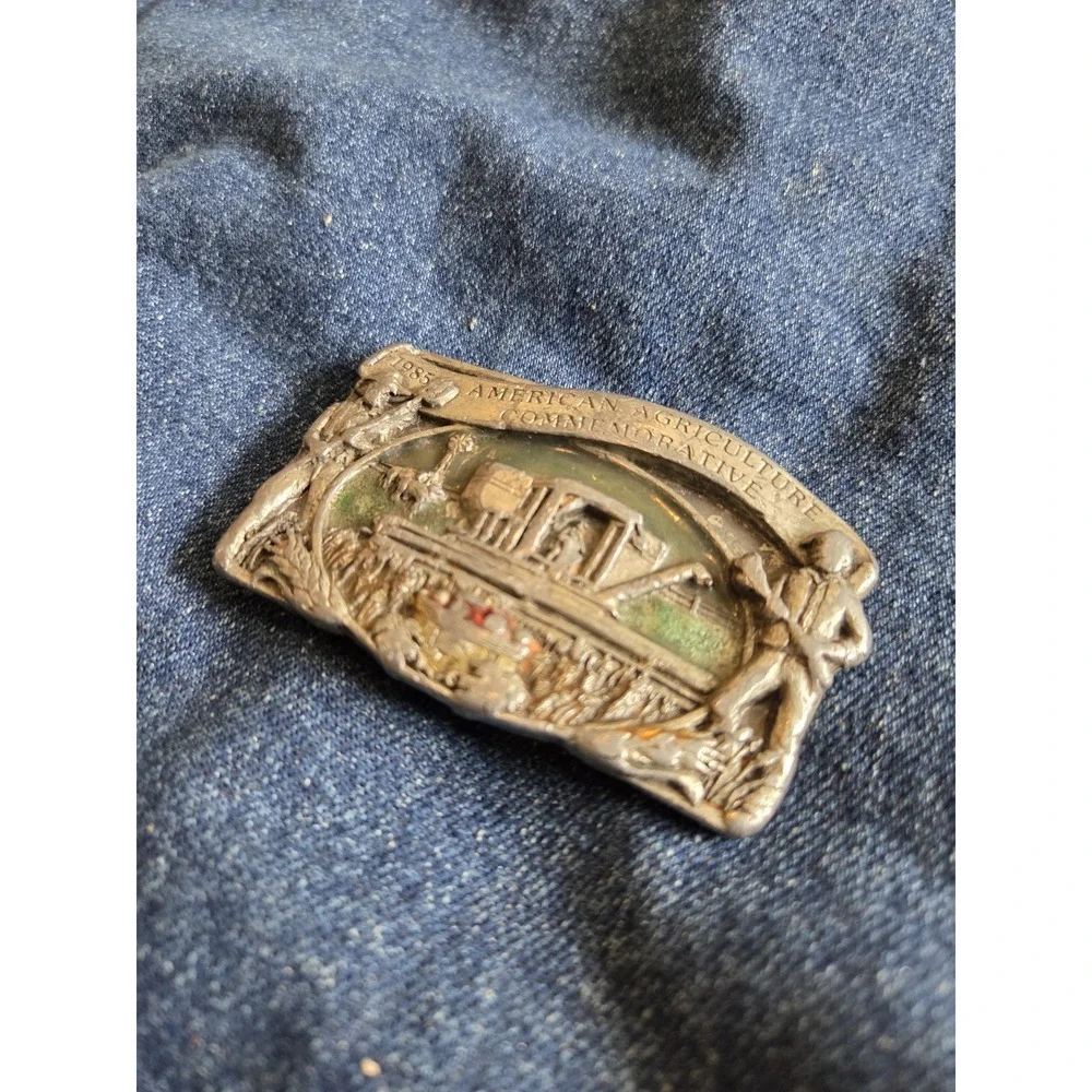 Arroyo Belt Co. 1985 American Agriculture Ltd Ed #450/5000 Belt Buckle